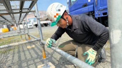 足場工事の見積もり依頼から受注までのプロセス最適化